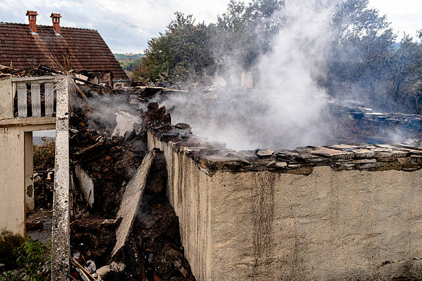 Professional Soot Cleanup technician working in Olney, TX